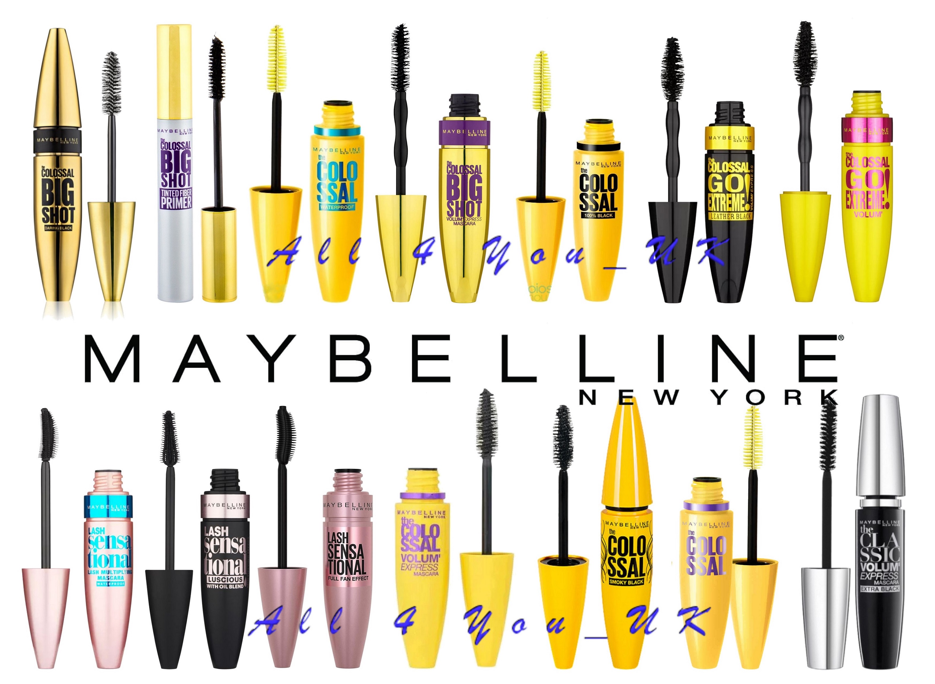 Maybelline Mascara - Please Choose Shade | eBay