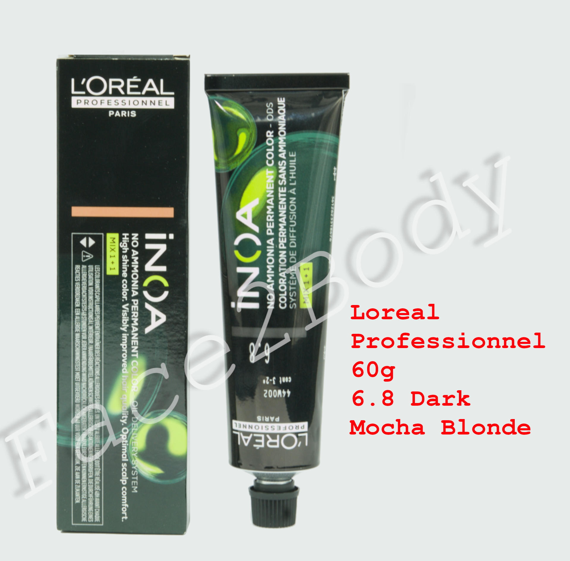 Loreal Professional INOA 60ml - 6.8 Dark Mocha Blonde | eBay