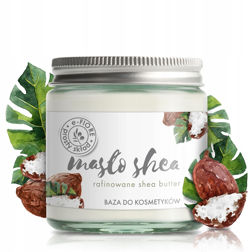 Masło do ciała SHEA rafinowane e-Fiore