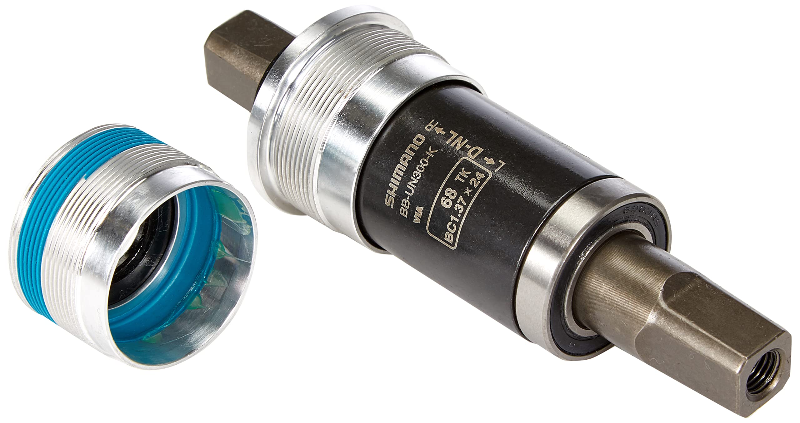 SHIMANO - B.B  SHIMANO WKŁAD SUPORTU 68/122,5MM PAKIET BB-UN300 BSA KWADRAT