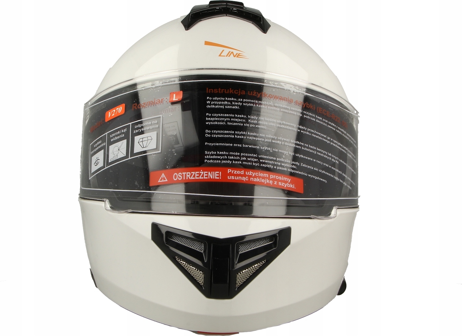 KASK MODUŁOWY VCAN V270 WHITE Rozmiar: M