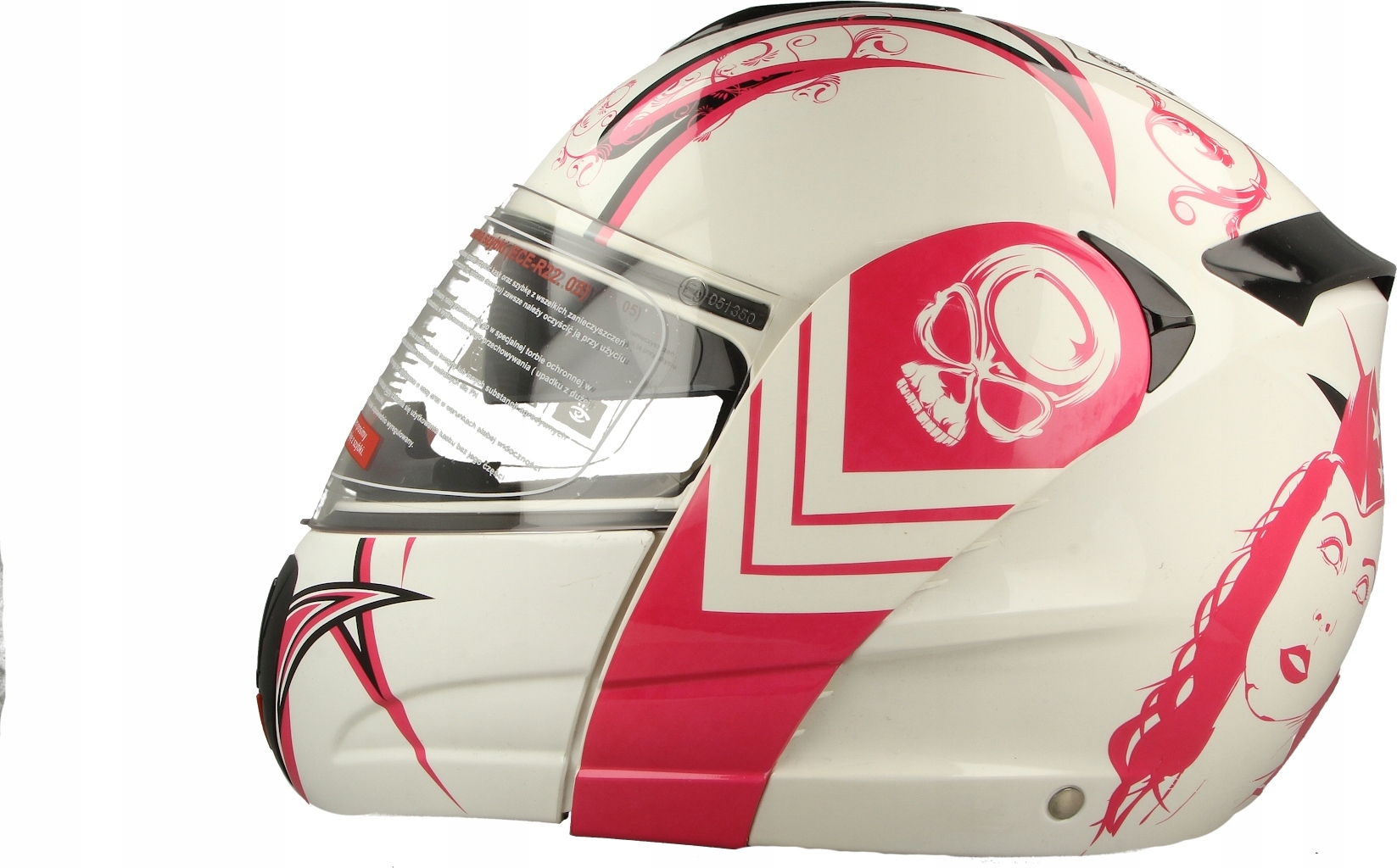 KASK MODUŁOWY VCAN V210 WHITE QUEEN Rozmiar: M
