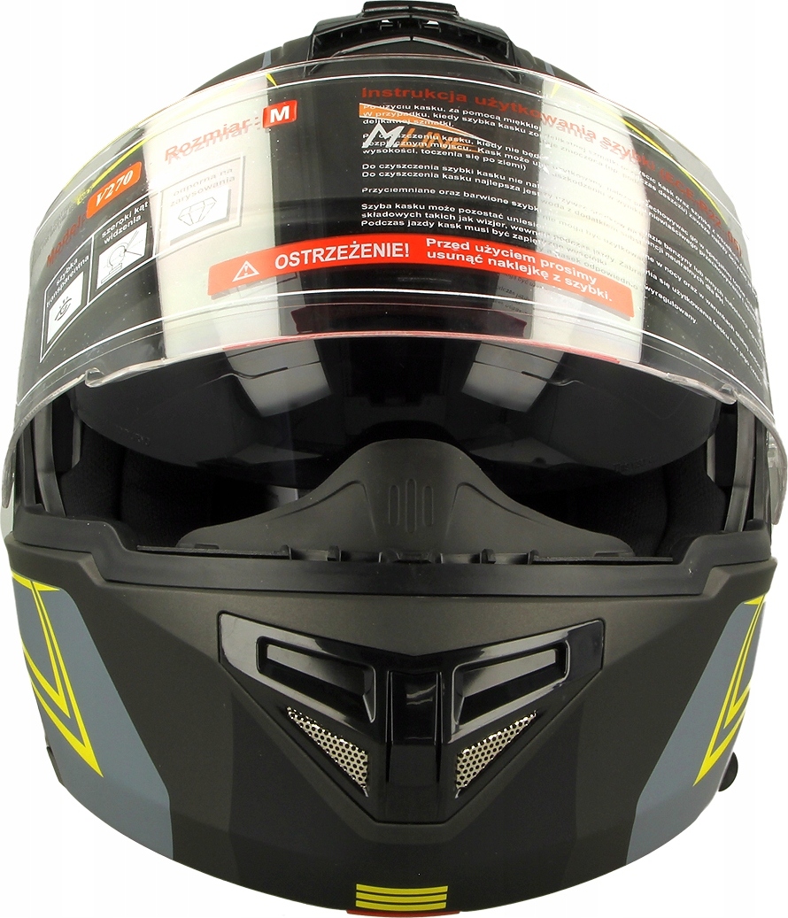KASK MODUŁOWY VCAN V270 FUTURE YELLOW Rozmiar: L