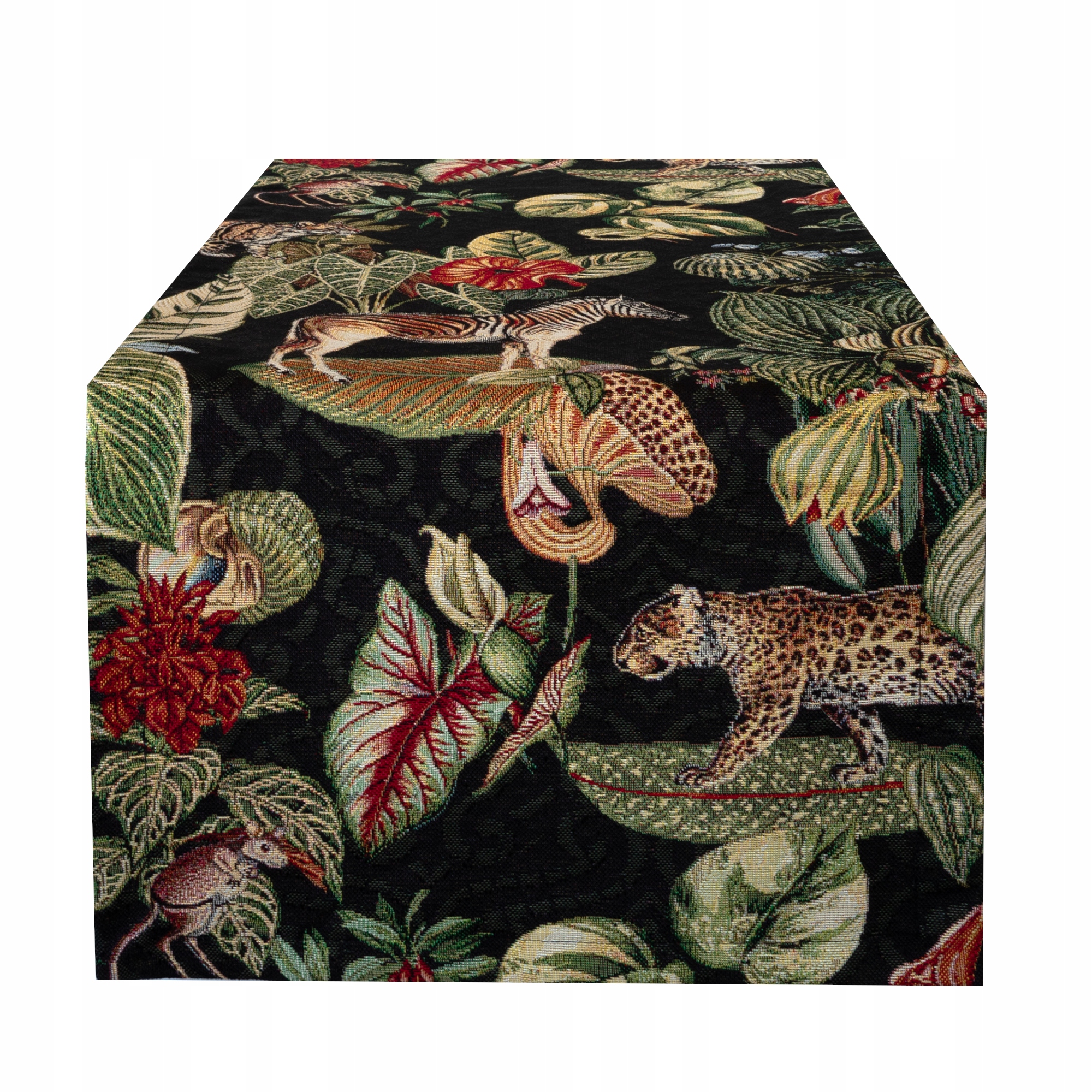 Bieżnik dekoracyjny 220cm czarny zielony czerwony na stół dekoracyjny 2,2m