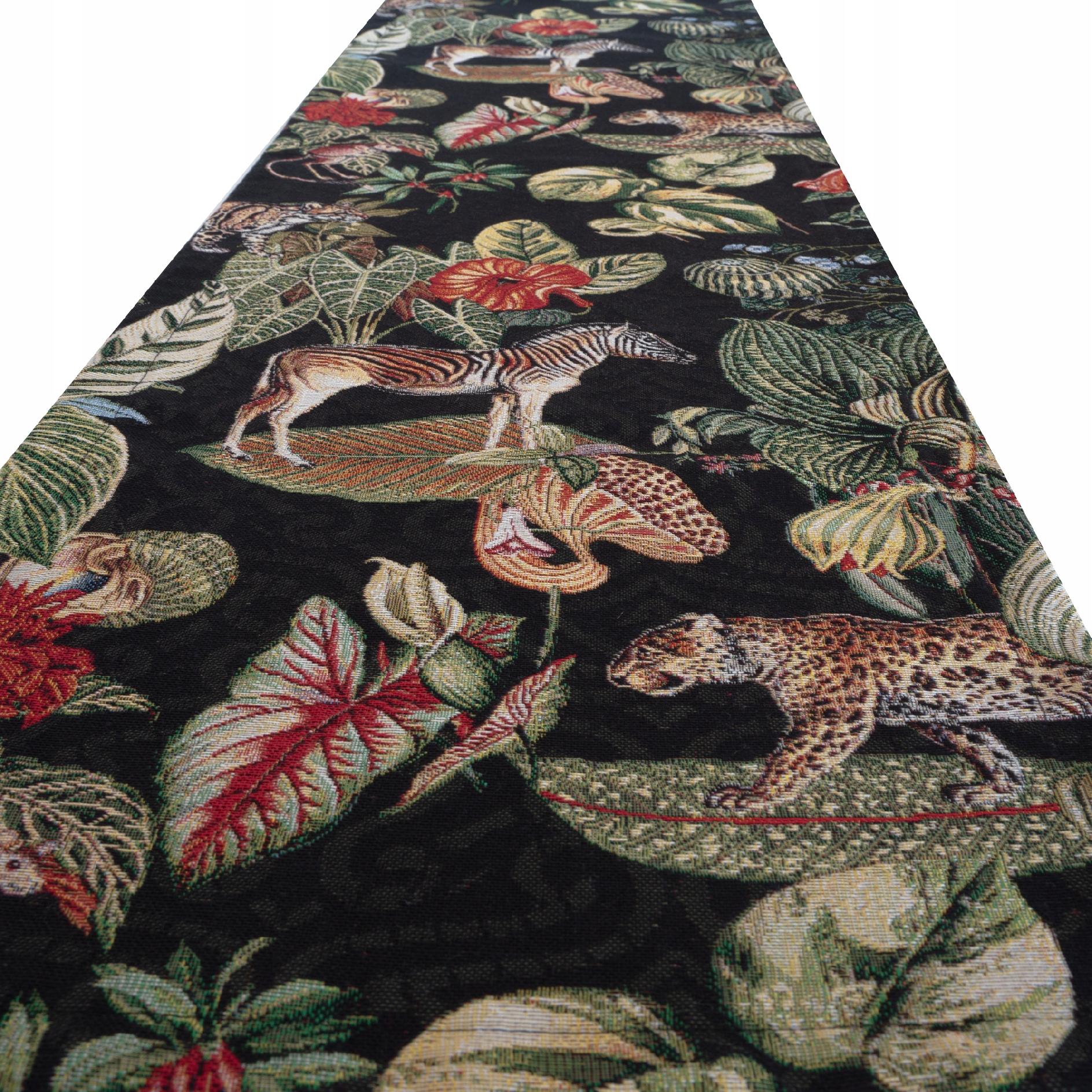 Bieżnik dekoracyjny 220cm czarny zielony czerwony na stół dekoracyjny 2,2m