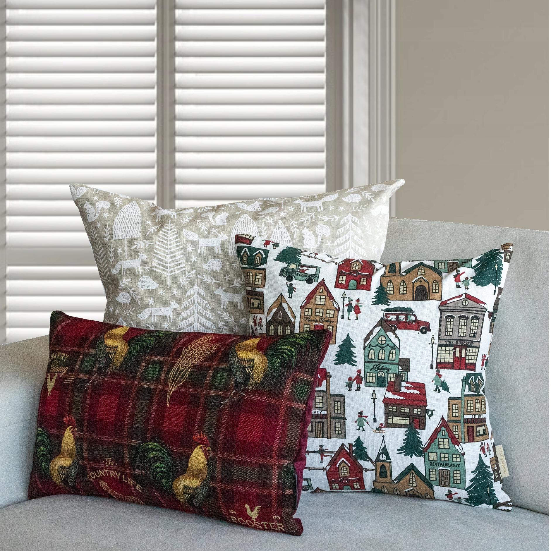 Bieżnik 220cm Świąteczny Zimowy Dekoracyjny Ozdobny na stół 2,2m Długi