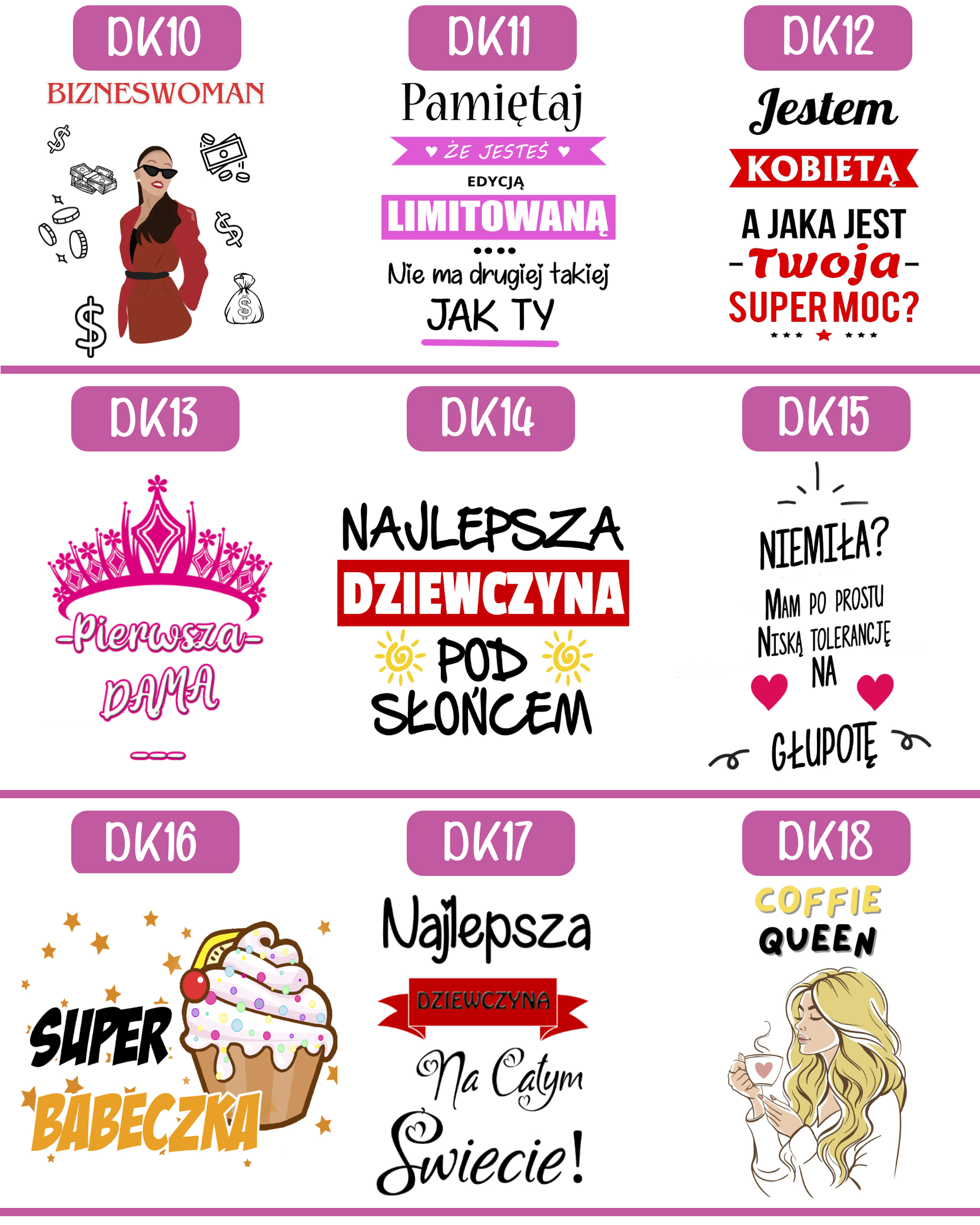 TORBA Z NADRUKIEM PREZENT DZIEŃ KOBIET DLA KOLEŻANKI DZIEWCZYNY MAMY WZORY