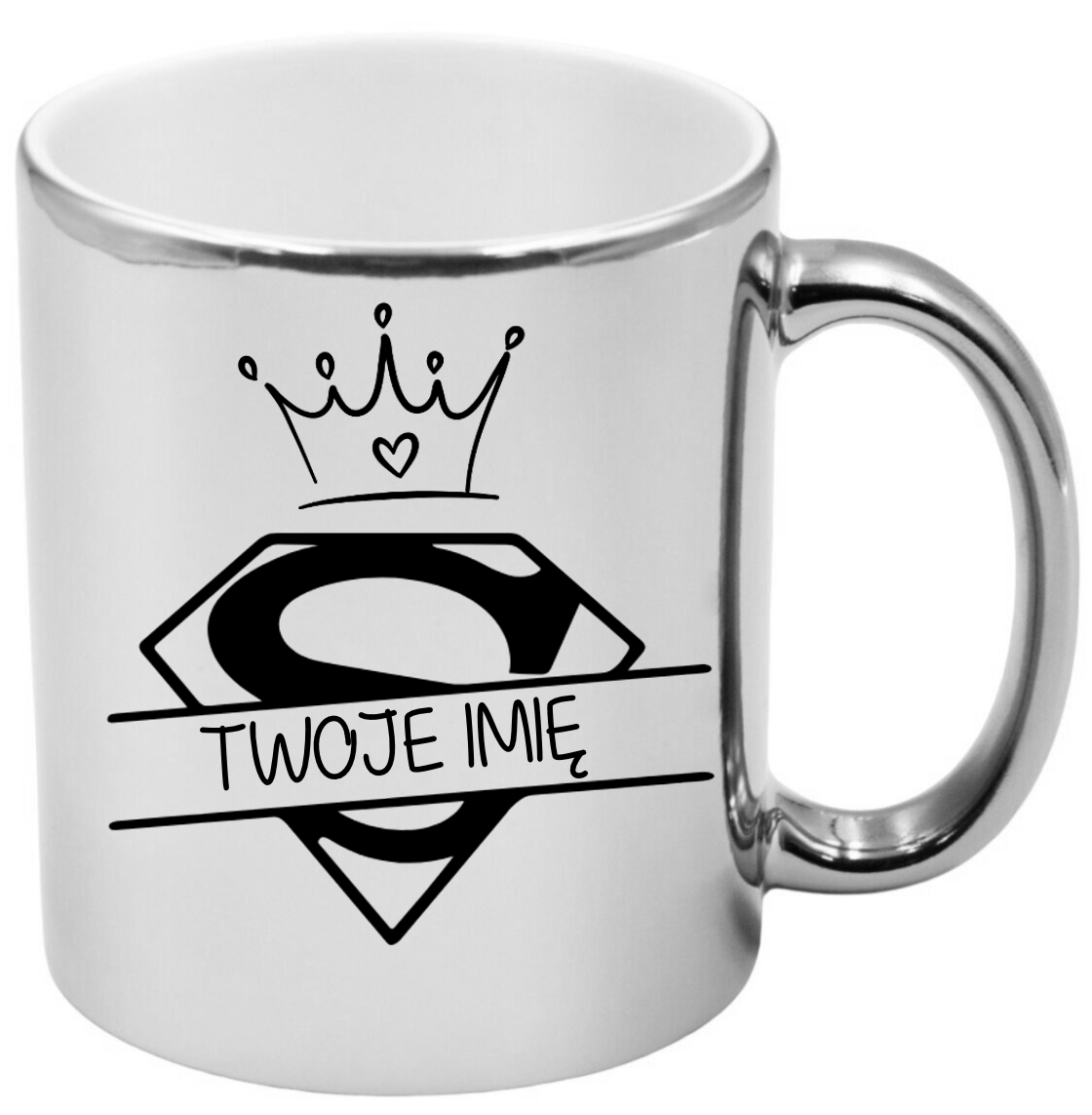 KUBEK PREZENT DLA DZIEWCZYNY KOLEŻANKI Z IMIENIEM URODZINY DZIEŃ KOBIET
