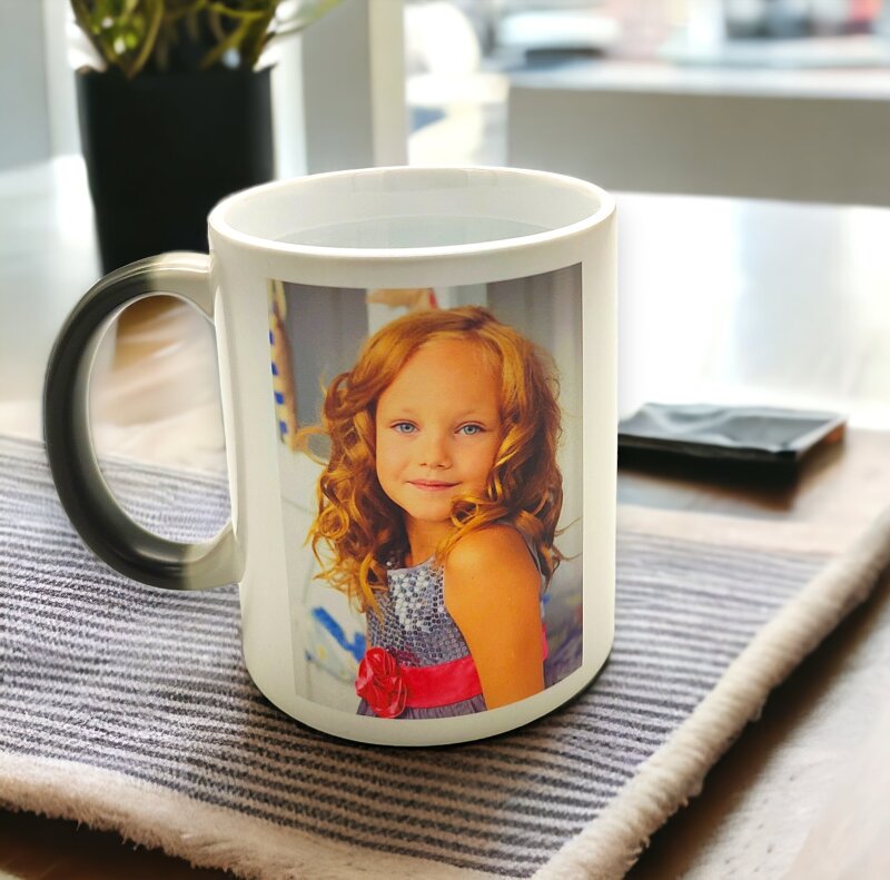 KUBEK MAGICZNY Z NADRUKIEM PREZENT NA DZIEŃ BABCI URODZINY BABCIA