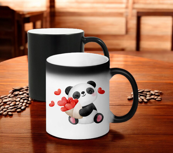 KUBEK MAGICZNY PREZENT DLA DZIEWCZYNY ŻONY MĘŻA CHŁOPAKA WALENTYNKI WZORY