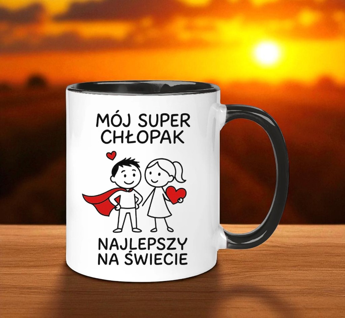 Kubek z nadrukiem prezent Dzień CHŁOPAKA dla kolegi urodziny różne wzory