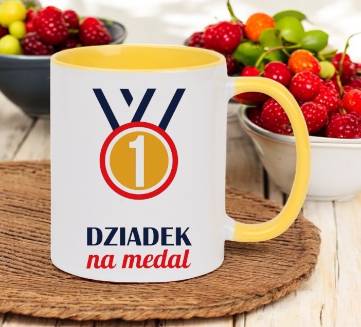 KUBEK Z NADRUKIEM ŚMIESZNY PREZENT DZIEŃ DZIADKA URODZINY IMIENINY DZIADEK