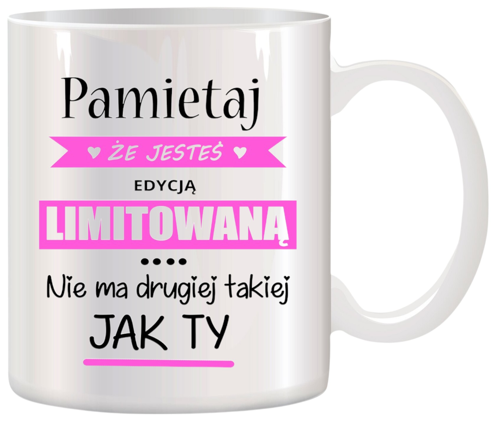 KUBEK Z NADRUKIEM DLA KOLEŻANKI DZIEWCZYNY ŻONY MAMY DZIEŃ KOBIET URODZINY