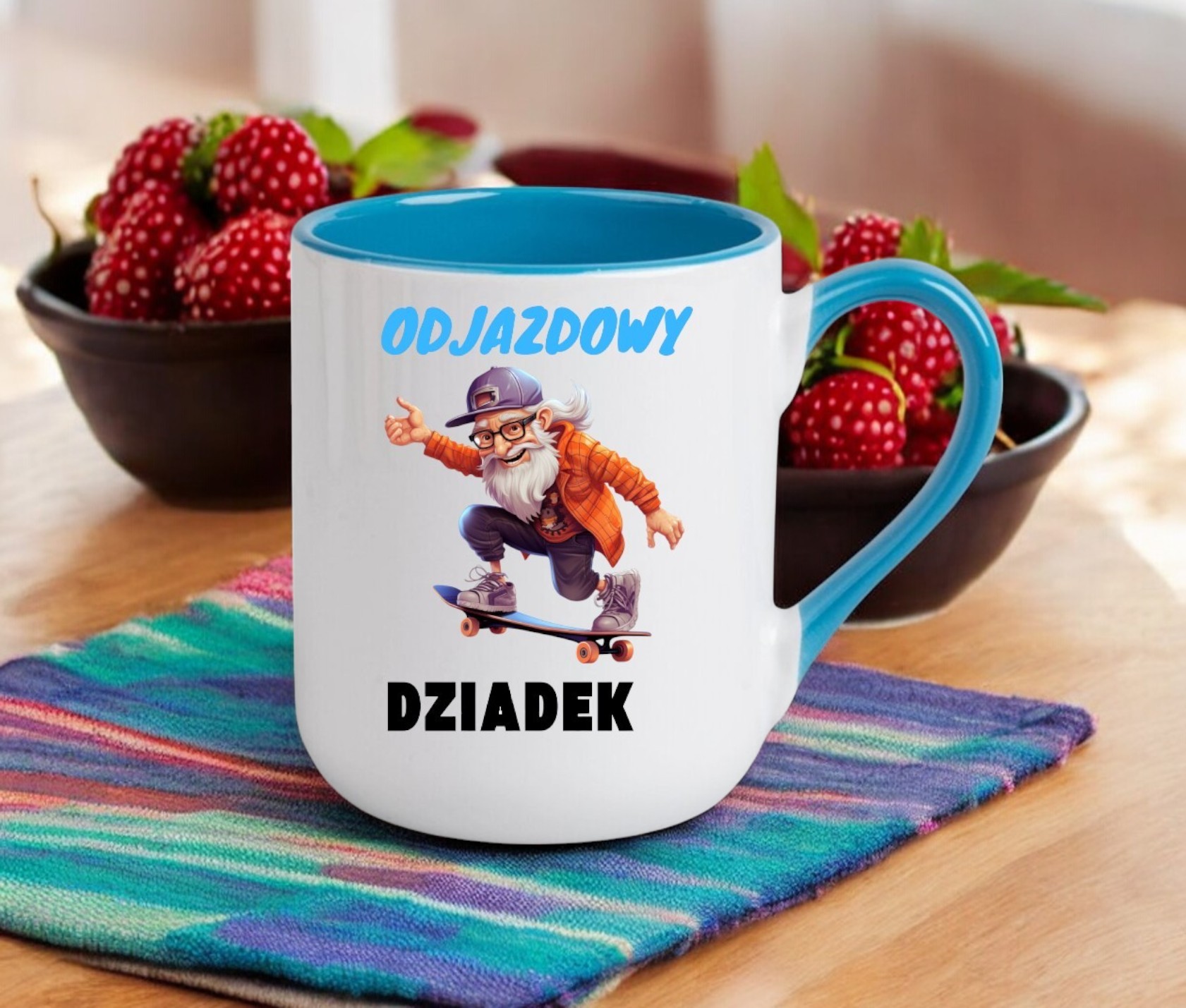 KUBEK Z NADRUKIEM ŚMIESZNY PREZENT DZIEŃ DZIADKA URODZINY IMIENINY DZIADEK