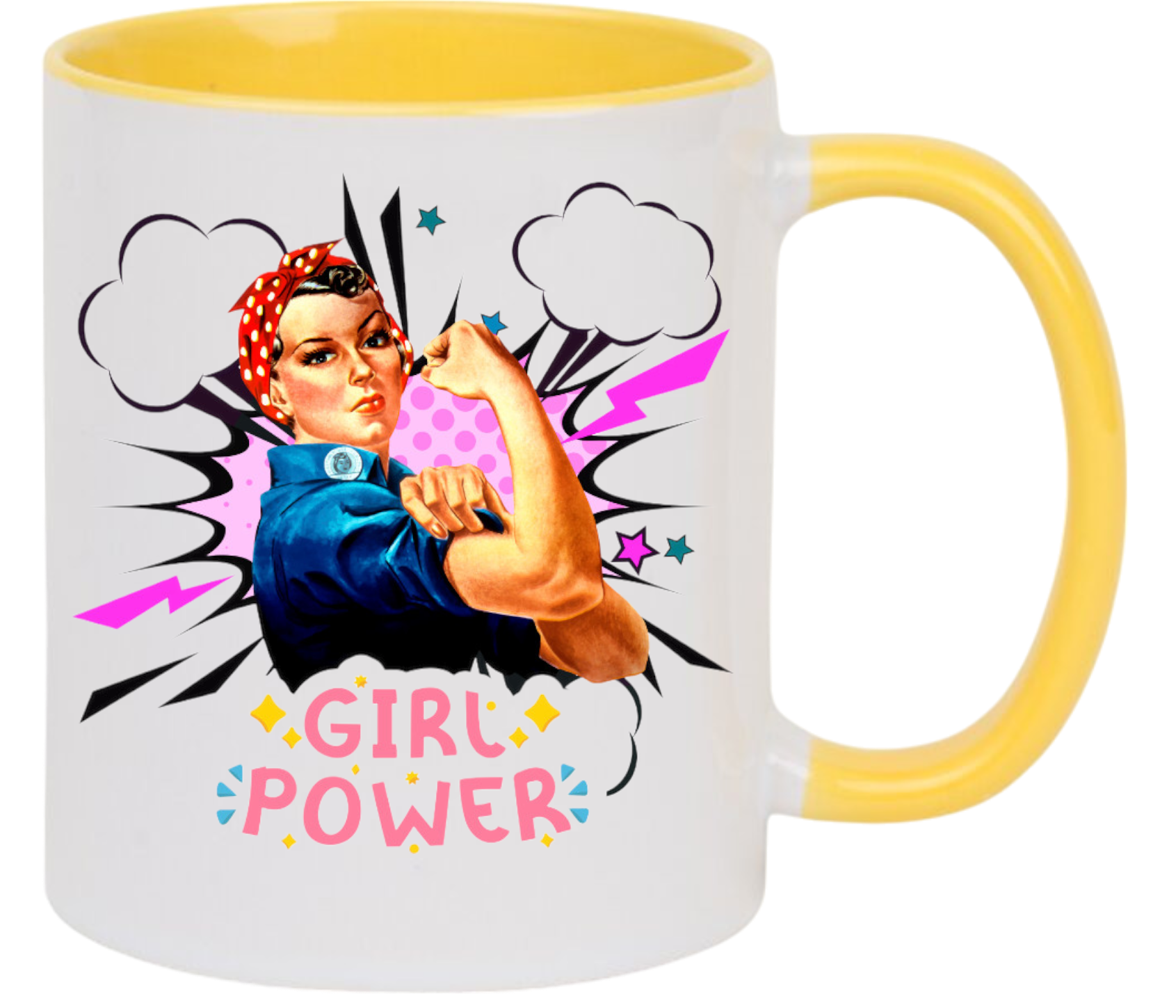 KUBEK Z NADRUKIEM PREZENT DLA KOLEŻANKI DZIEWCZYNY ŻONY MAMY DZIEŃ KOBIET