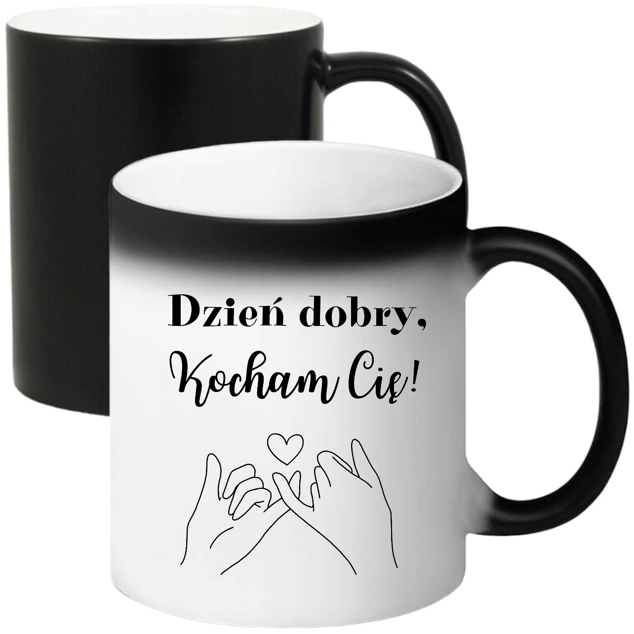 KUBEK MAGICZNY PREZENT DLA DZIEWCZYNY ŻONY MĘŻA CHŁOPAKA WALENTYNKI WZORY