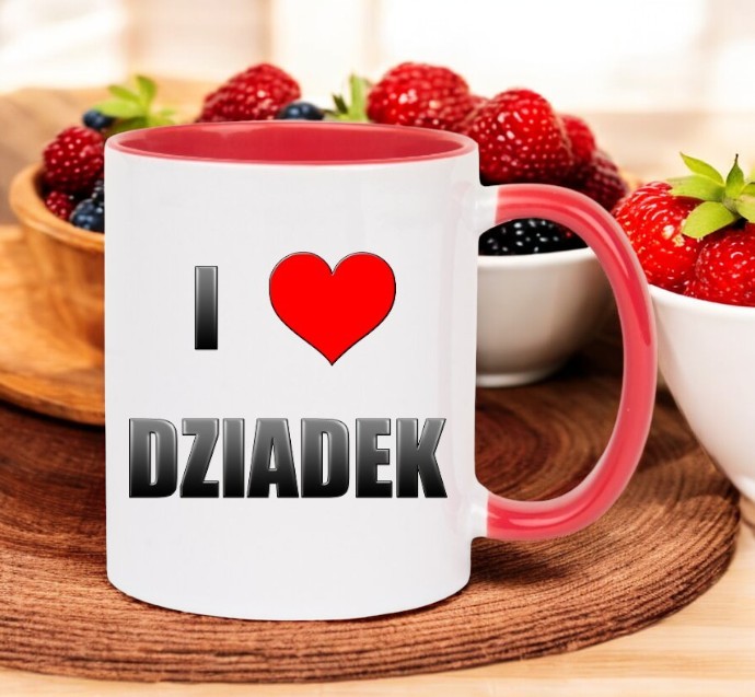 KUBEK Z NADRUKIEM ŚMIESZNY PREZENT DZIEŃ DZIADKA URODZINY IMIENINY DZIADEK