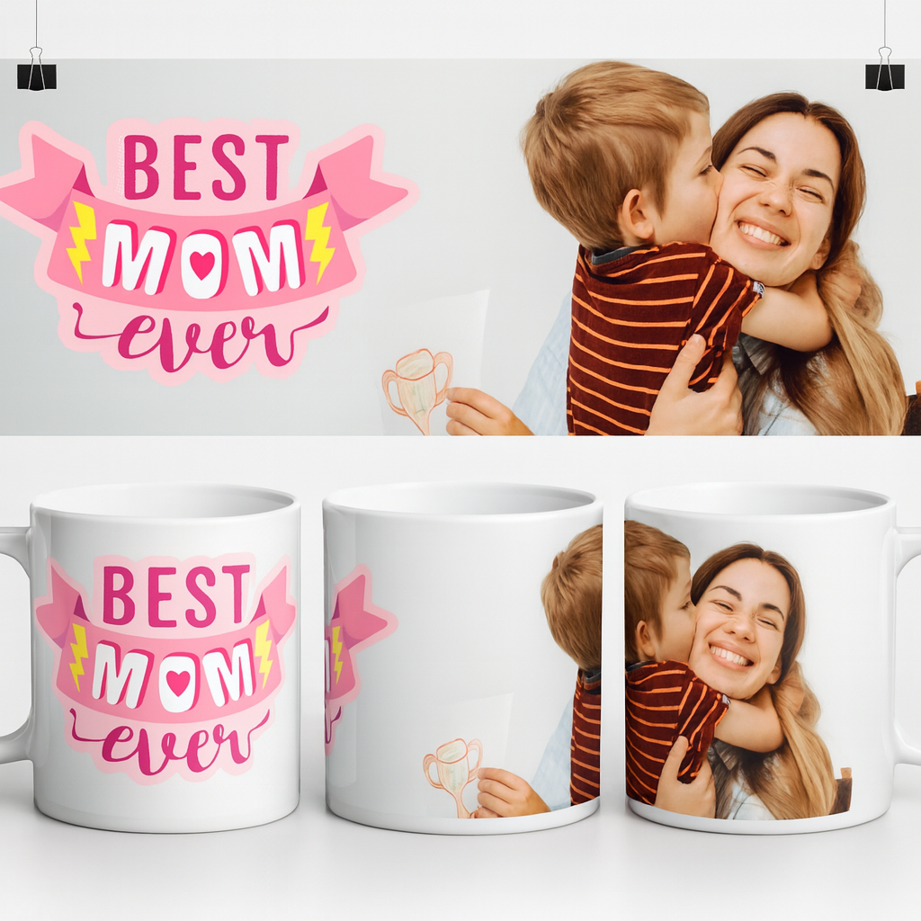 Kubek magiczny z nadrukiem zdjęcie grafika tekst logo prezent Twój PROJEKT