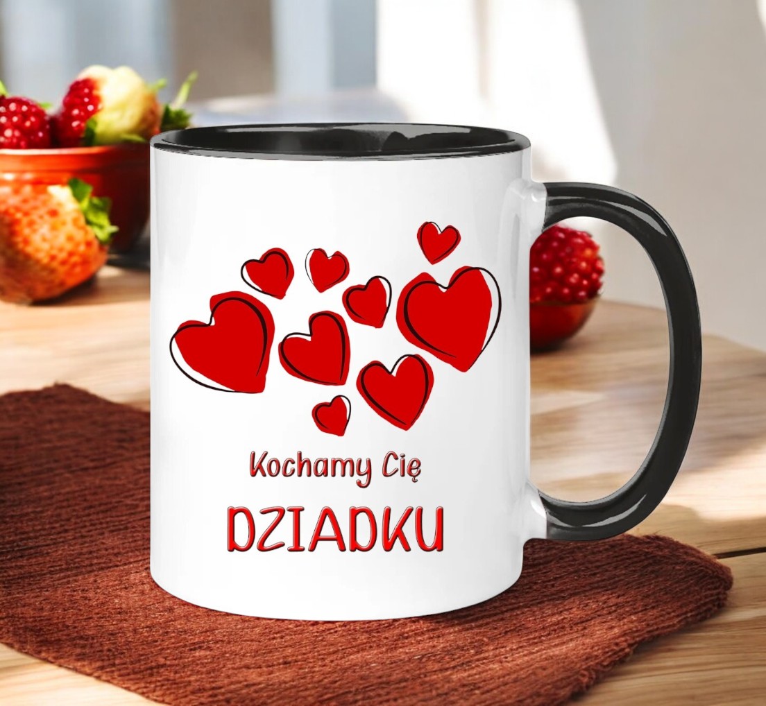 KUBEK Z NADRUKIEM ŚMIESZNY PREZENT DZIEŃ DZIADKA URODZINY IMIENINY DZIADEK