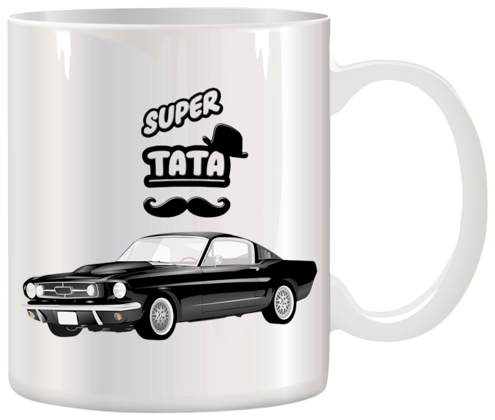 KUBEK Z NADRUKIEM ŚMIESZNY PREZENT DLA TATY URODZINY IMIENINY DZIEŃ OJCA