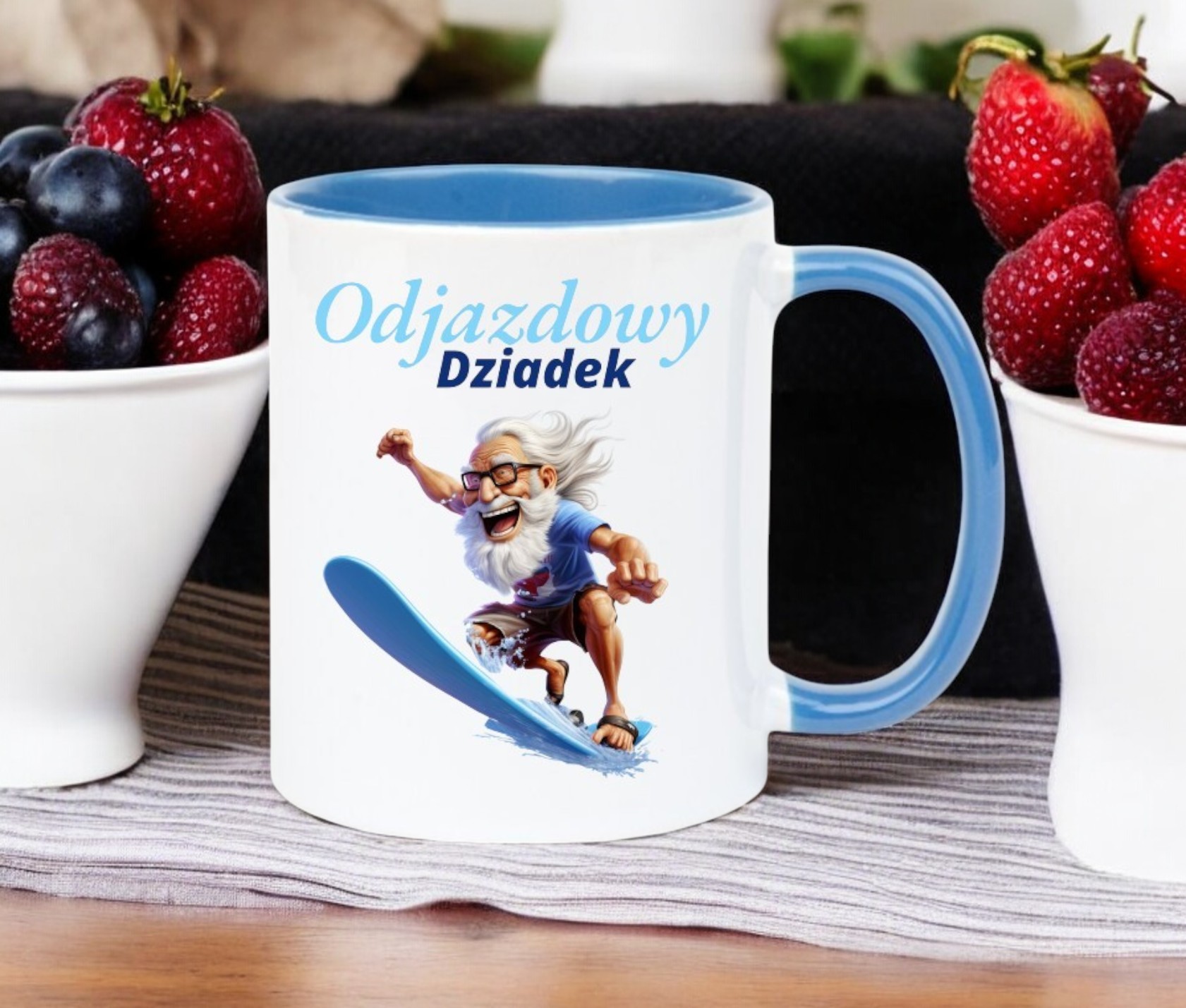 KUBEK Z NADRUKIEM ŚMIESZNY PREZENT DZIEŃ DZIADKA URODZINY IMIENINY DZIADEK