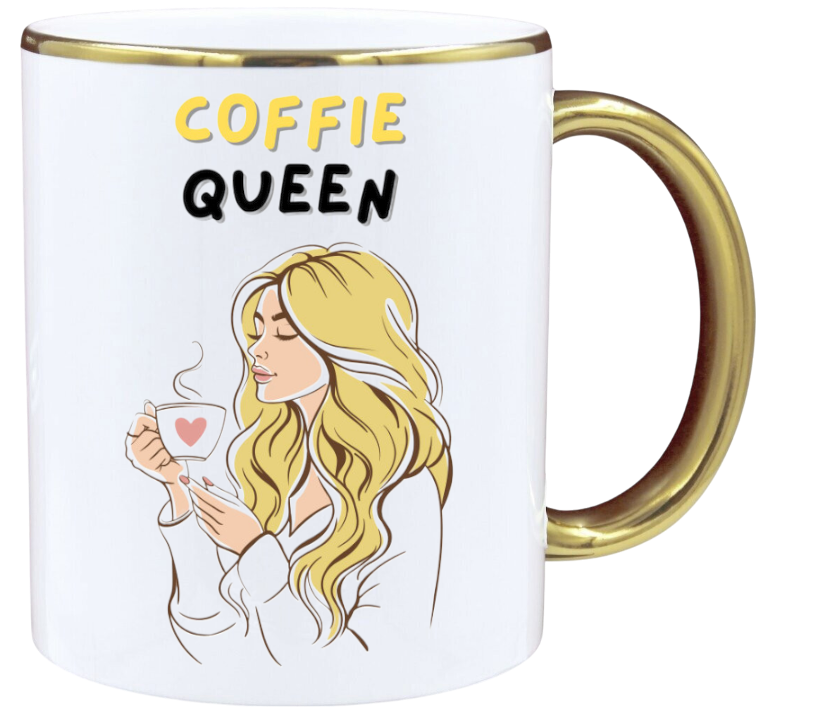 KUBEK Z NADRUKIEM PREZENT DLA KOLEŻANKI DZIEWCZYNY ŻONY MAMY DZIEŃ KOBIET