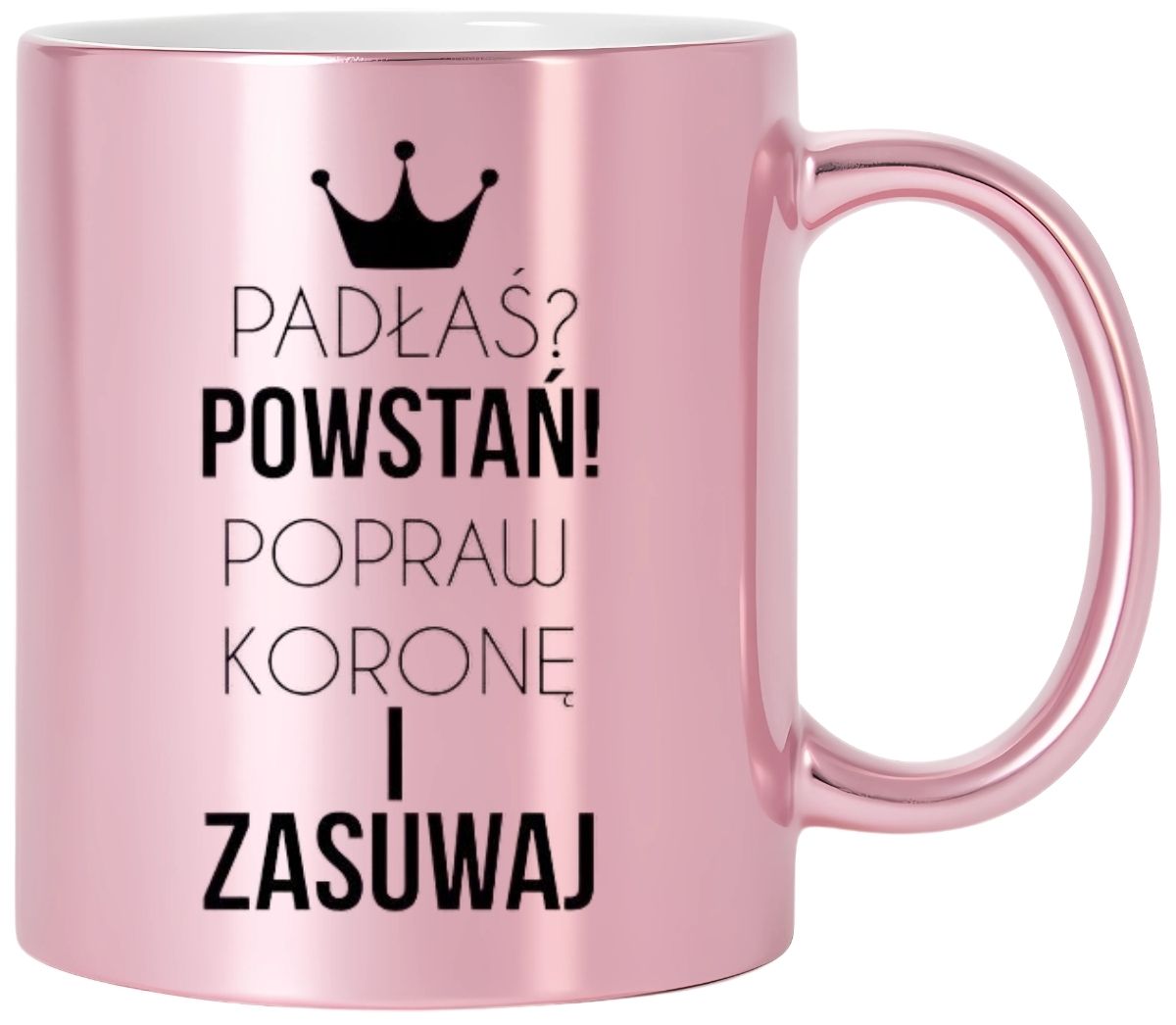 KUBEK RÓŻOWY PREMIUM DLA ŻONY KOLEŻANKI DZIEWCZYNY WALENTYNKI URODZINY