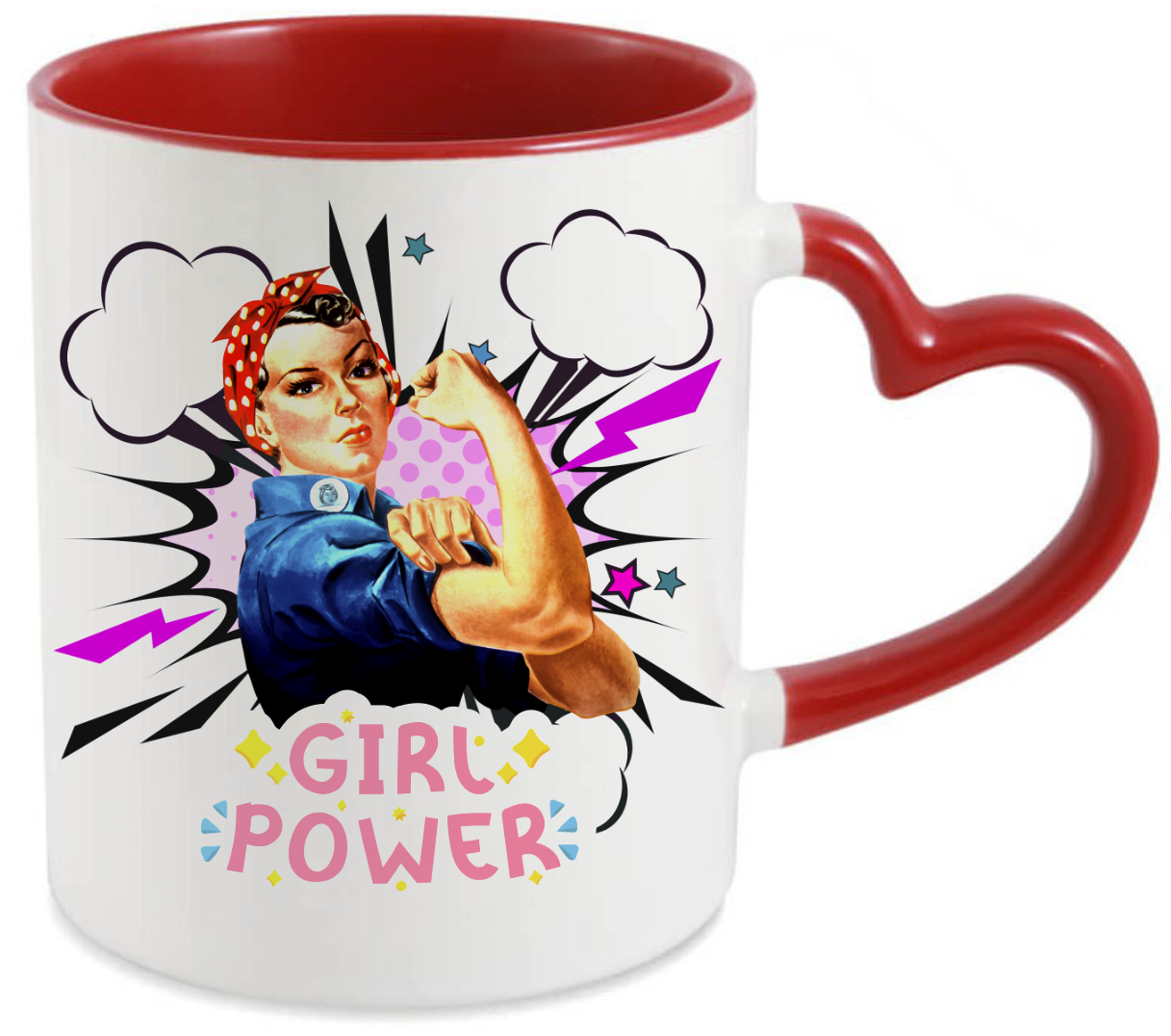 KUBEK Z NADRUKIEM PREZENT DLA ŻONY DZIEWCZYNY MAMY DZIEŃ KOBIET URODZINY