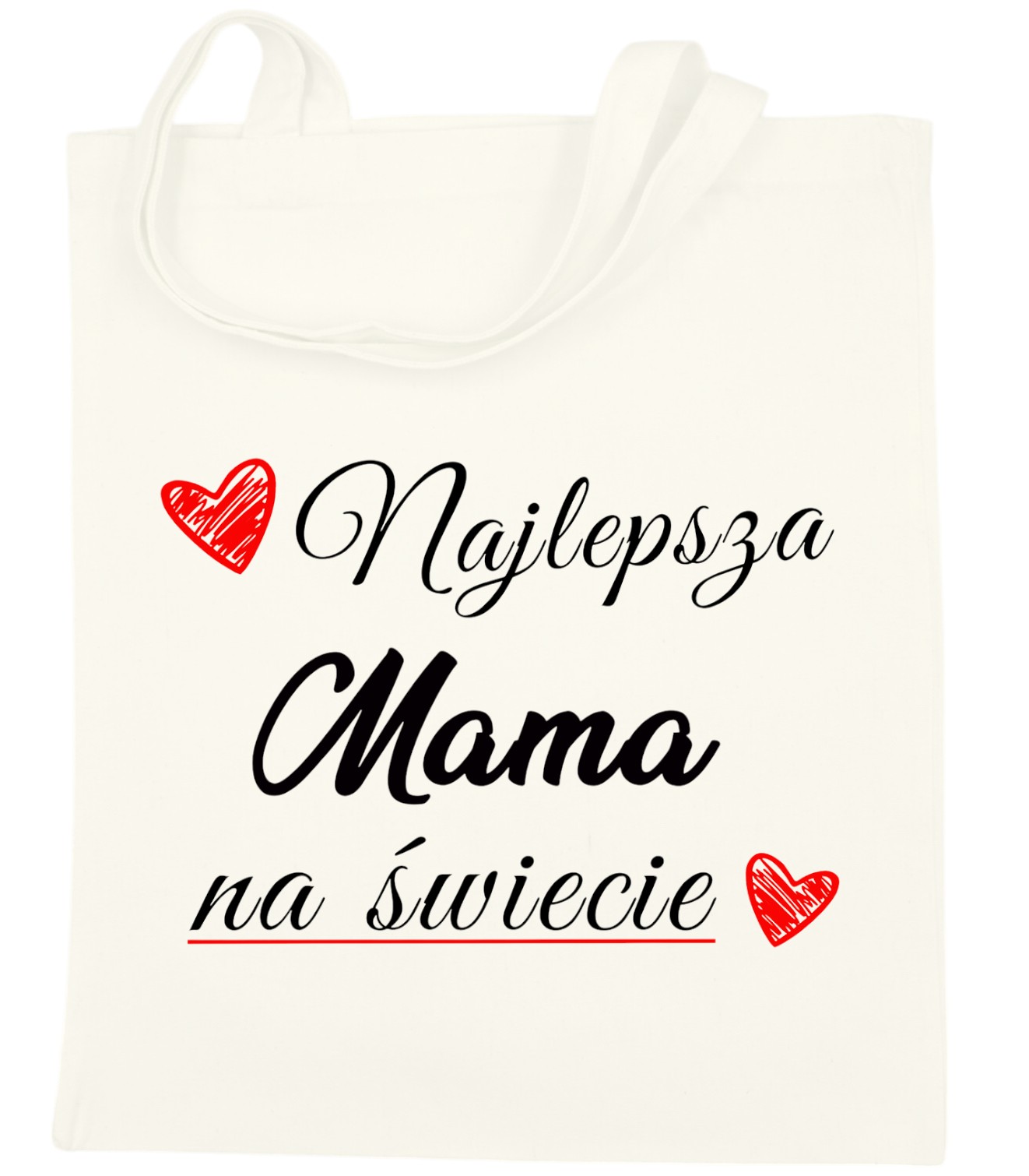 TORBA BAWEŁNIANA PREMIUM NA ZAKUPY Z NADRUKIEM PREZENT DLA MAMY WZORY