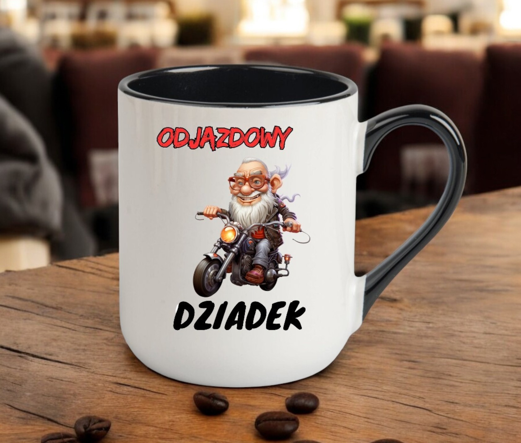 KUBEK Z NADRUKIEM ŚMIESZNY PREZENT DZIEŃ DZIADKA URODZINY IMIENINY DZIADEK