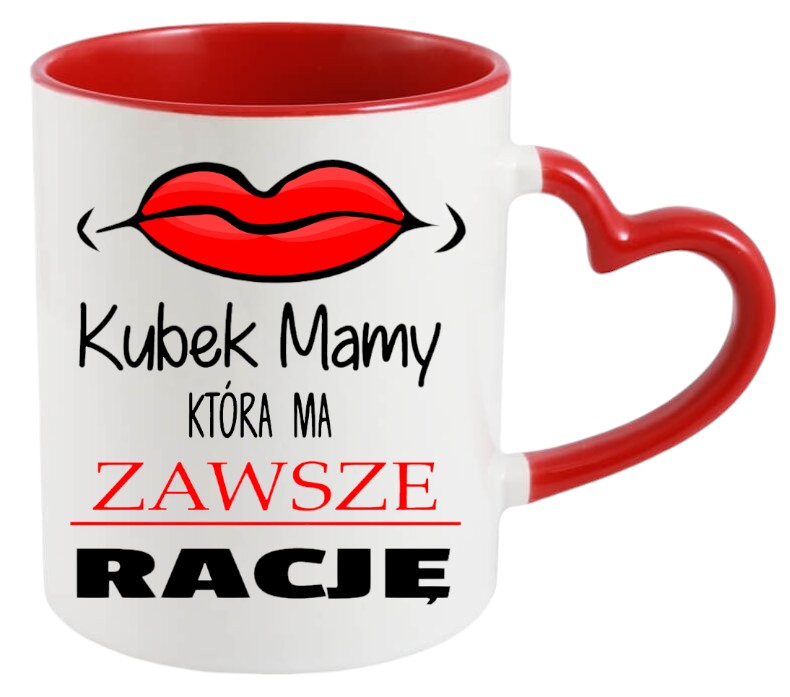 KUBEK Z NADRUKIEM PREZENT DLA MAMY ŻONY NA DZIEŃ  MATKI MAMA URODZINY WZORY