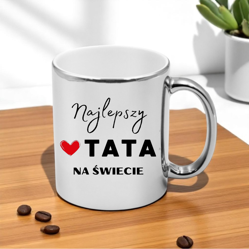 KUBEK Z NADRUKIEM ŚMIESZNY PREZENT DLA TATY TEŚCIA DZIEŃ OJCA URODZINY