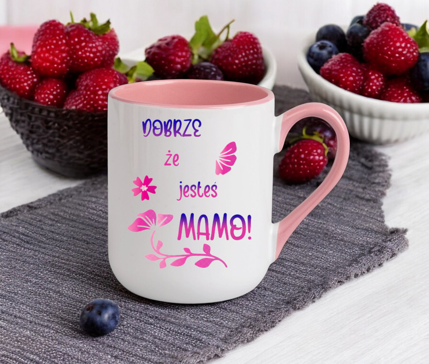 KUBEK Z NADRUKIEM PREZENT NA DZIEŃ MATKI URODZINY DLA MAMY TEŚCIOWEJ WZORY