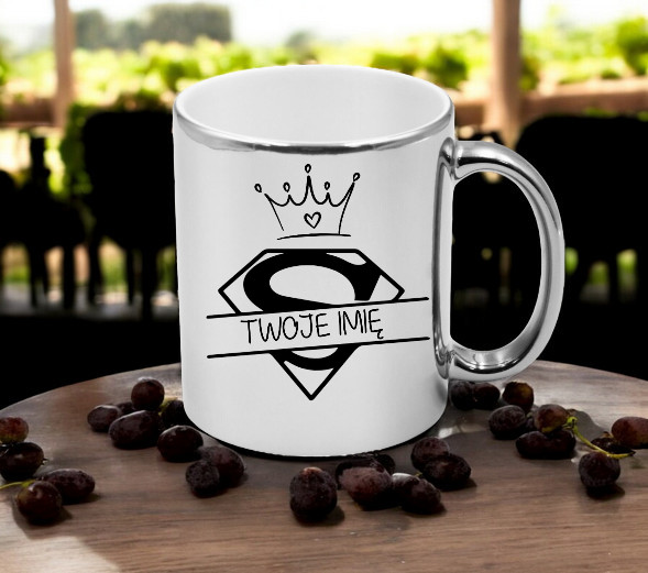 KUBEK PREZENT DLA DZIEWCZYNY KOLEŻANKI Z IMIENIEM URODZINY DZIEŃ KOBIET