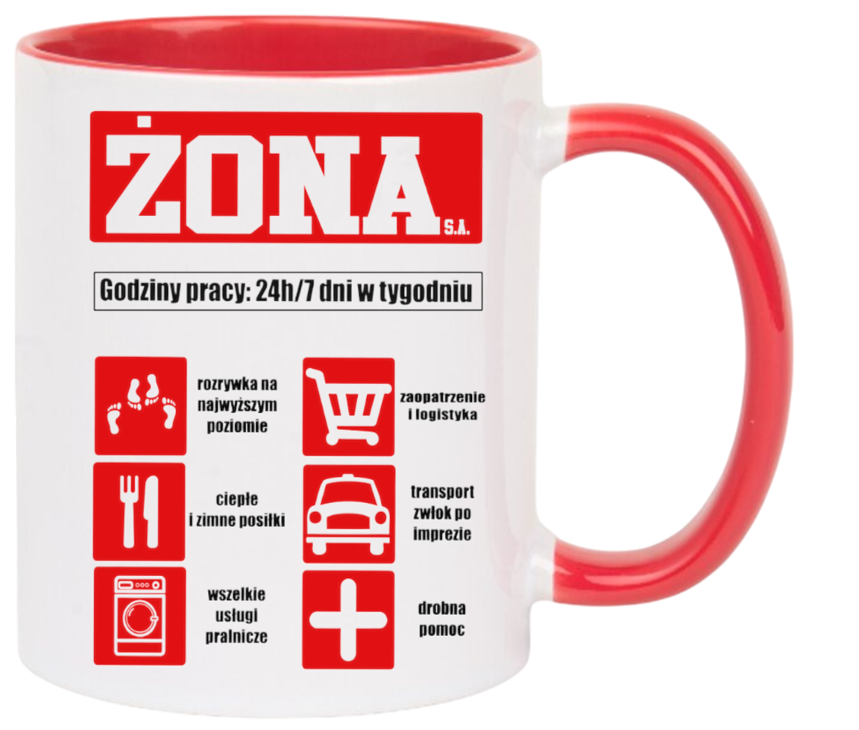 KUBEK Z NADRUKIEM PREZENT DLA KOLEŻANKI DZIEWCZYNY ŻONY MAMY DZIEŃ KOBIET