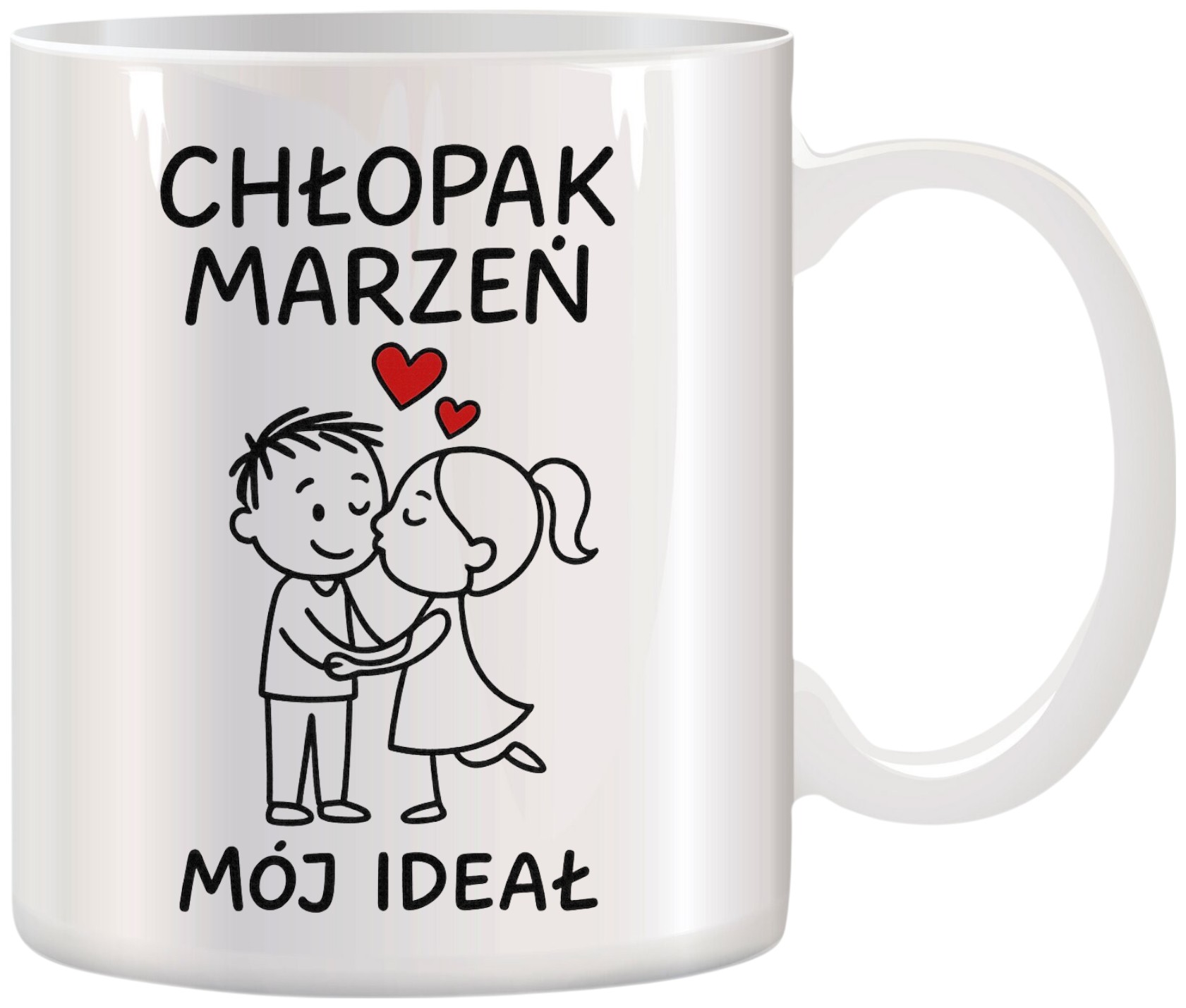 Kubek z nadrukiem prezent Dzień CHŁOPAKA dla kolegi urodziny różne wzory