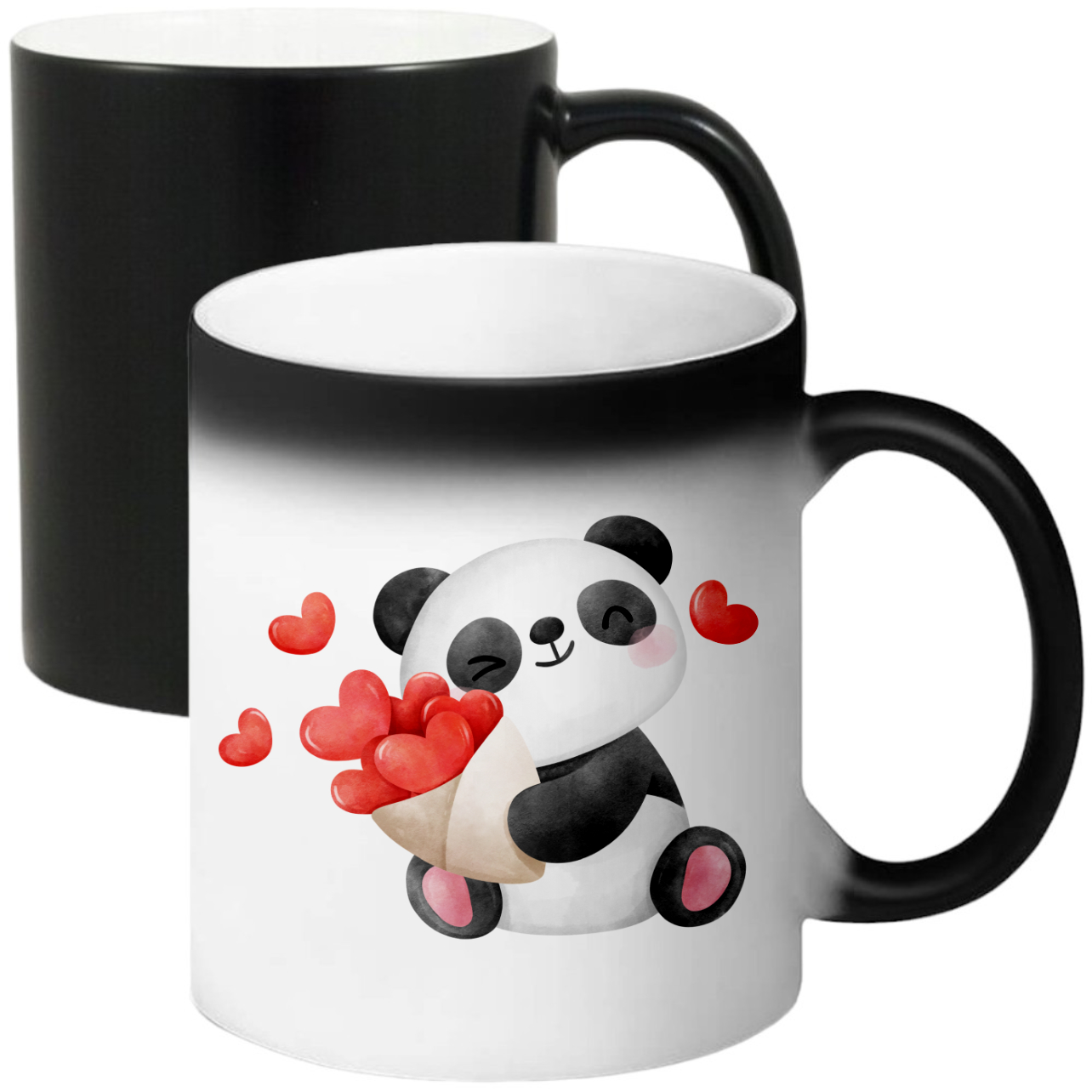 KUBEK MAGICZNY PREZENT DLA DZIEWCZYNY ŻONY MĘŻA CHŁOPAKA WALENTYNKI WZORY