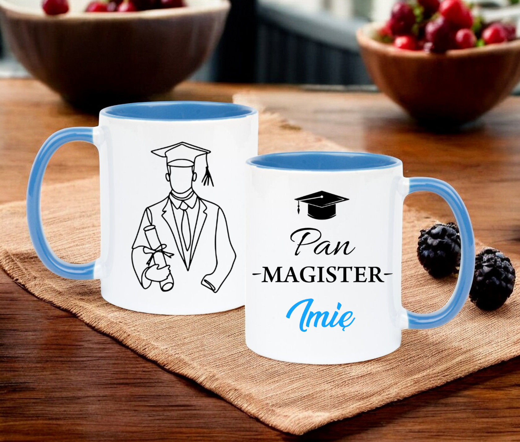 Kubek z nadrukiem zdjęcie grafika tekst logo prezent reklama Twój PROJEKT