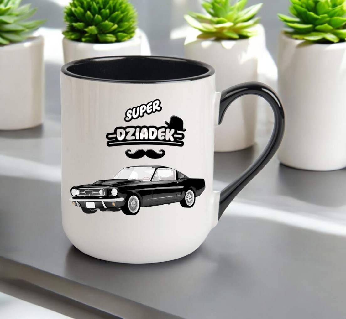 KUBEK Z NADRUKIEM ŚMIESZNY PREZENT DZIEŃ DZIADKA URODZINY IMIENINY DZIADEK