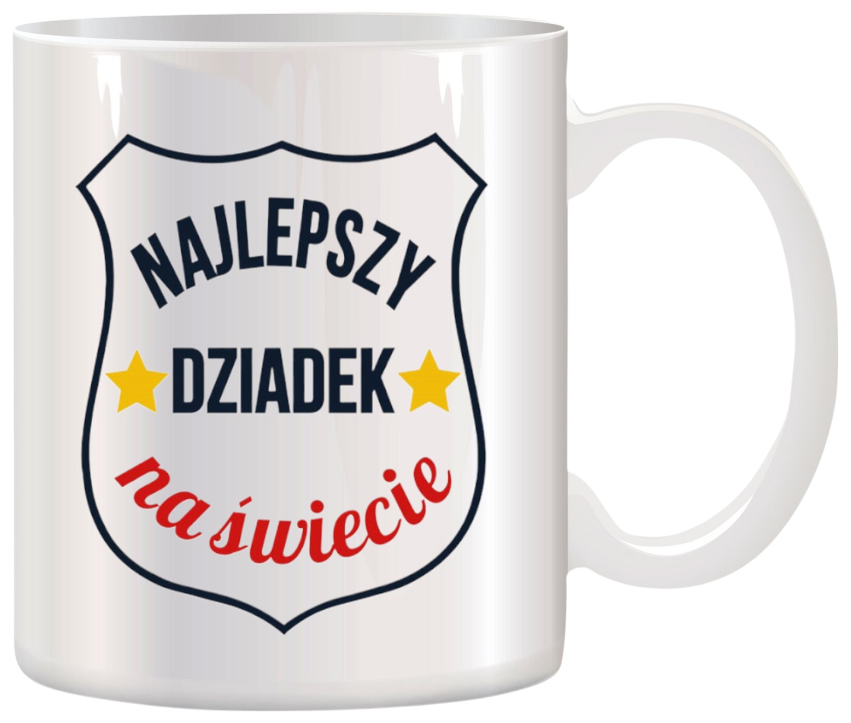 KUBEK Z NADRUKIEM ŚMIESZNY PREZENT DZIEŃ DZIADKA URODZINY IMIENINY DZIADEK