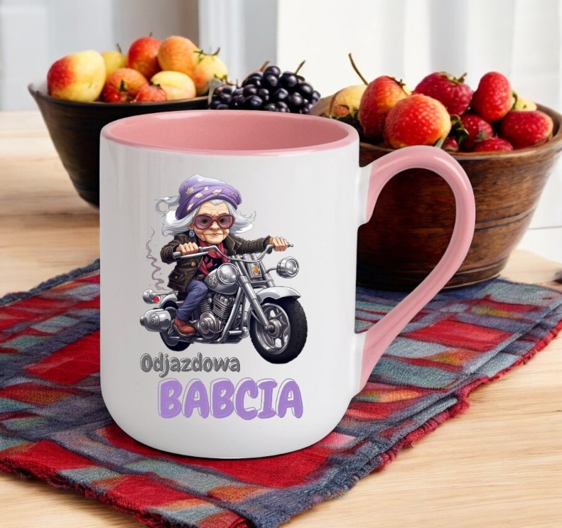 KUBEK Z WŁASNYM NADRUKIEM TWOJE ZDJĘCIE GRAFIKA TEKST LOGO REKLAMA PREZENT