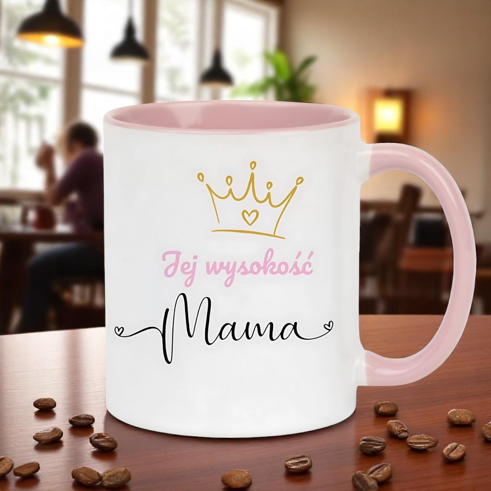 KUBEK Z NADRUKIEM PREZENT NA DZIEŃ MATKI URODZINY DLA MAMY TEŚCIOWEJ