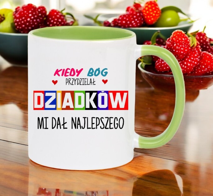 KUBEK Z NADRUKIEM ŚMIESZNY PREZENT DZIEŃ DZIADKA URODZINY IMIENINY DZIADEK
