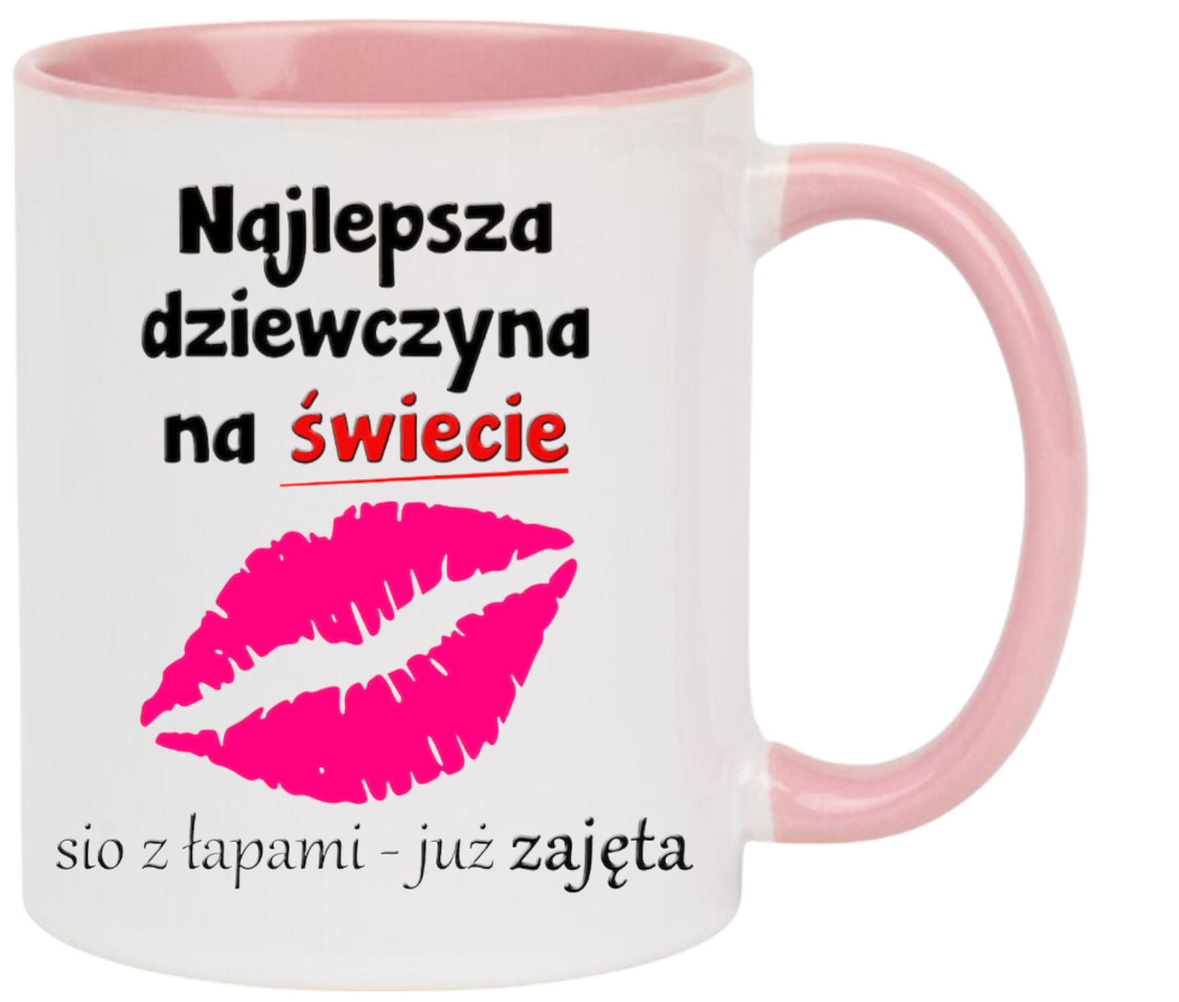 KUBEK Z NADRUKIEM PREZENT DLA KOLEŻANKI DZIEWCZYNY ŻONY MAMY DZIEŃ KOBIET