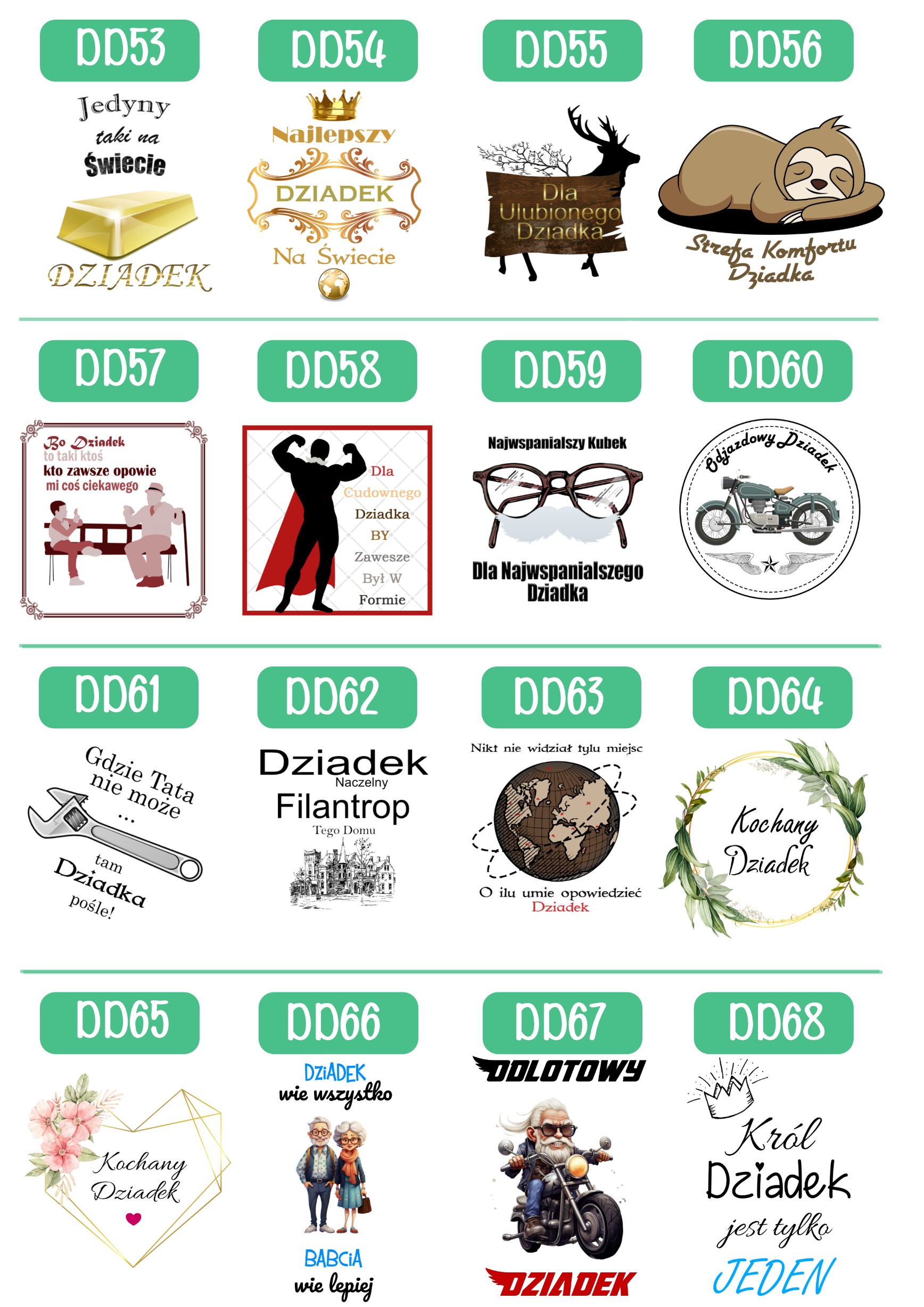 KUBEK Z NADRUKIEM ŚMIESZNY PREZENT DZIEŃ DZIADKA URODZINY IMIENINY DZIADEK