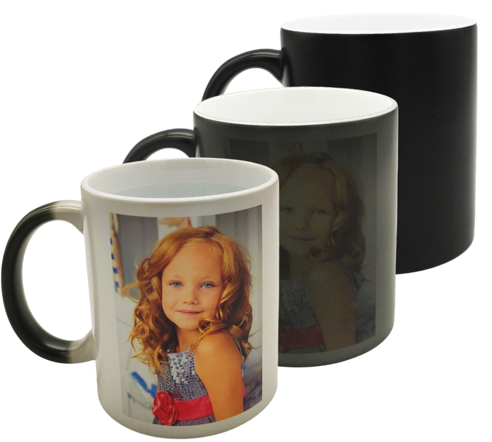 Kubek magiczny z nadrukiem zdjęcie grafika tekst logo prezent Twój PROJEKT