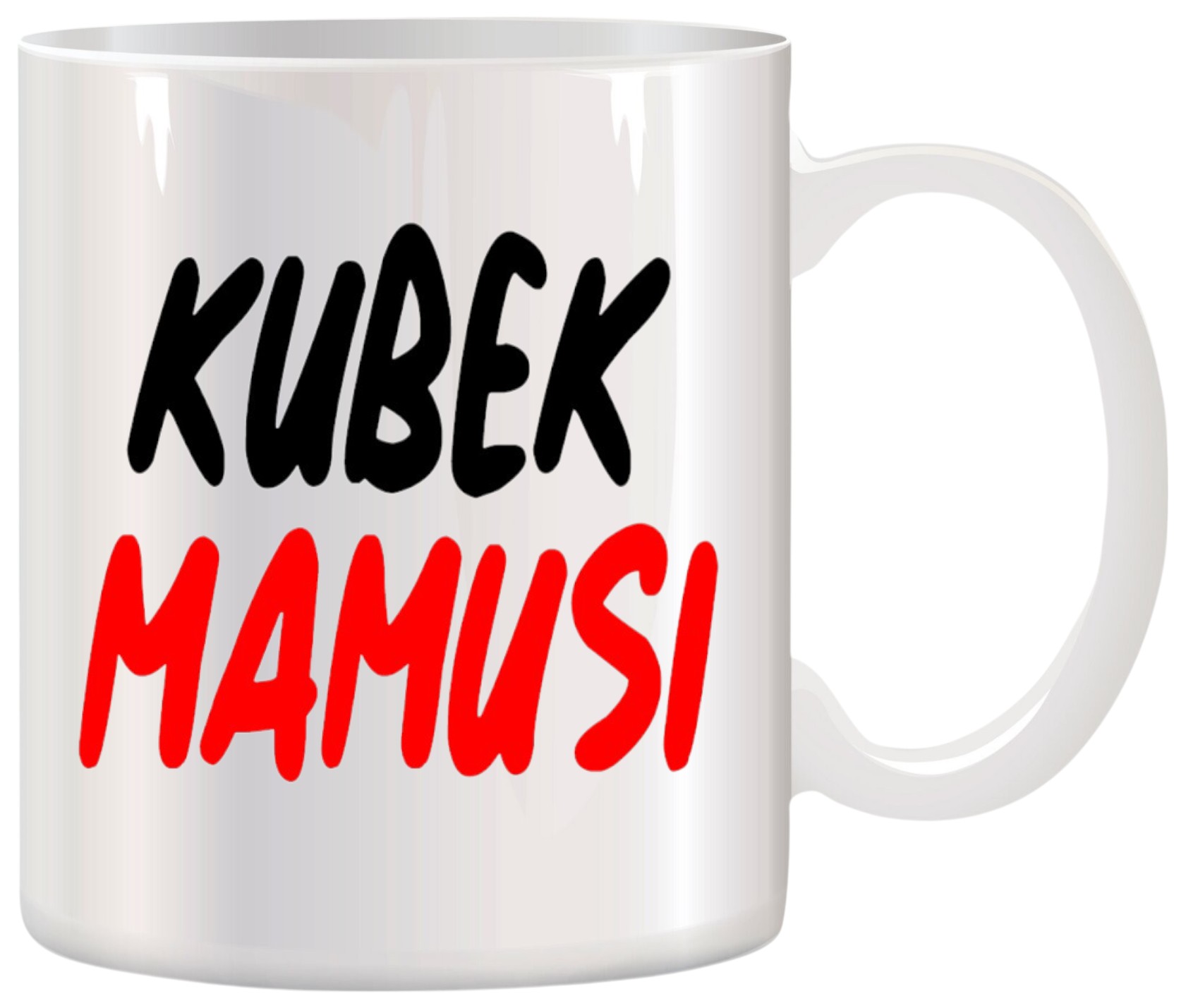 KUBEK Z NADRUKIEM ŚMIESZNY PREZENT DLA MAMY URODZINY IMIENINY DZIEŃ MATKI
