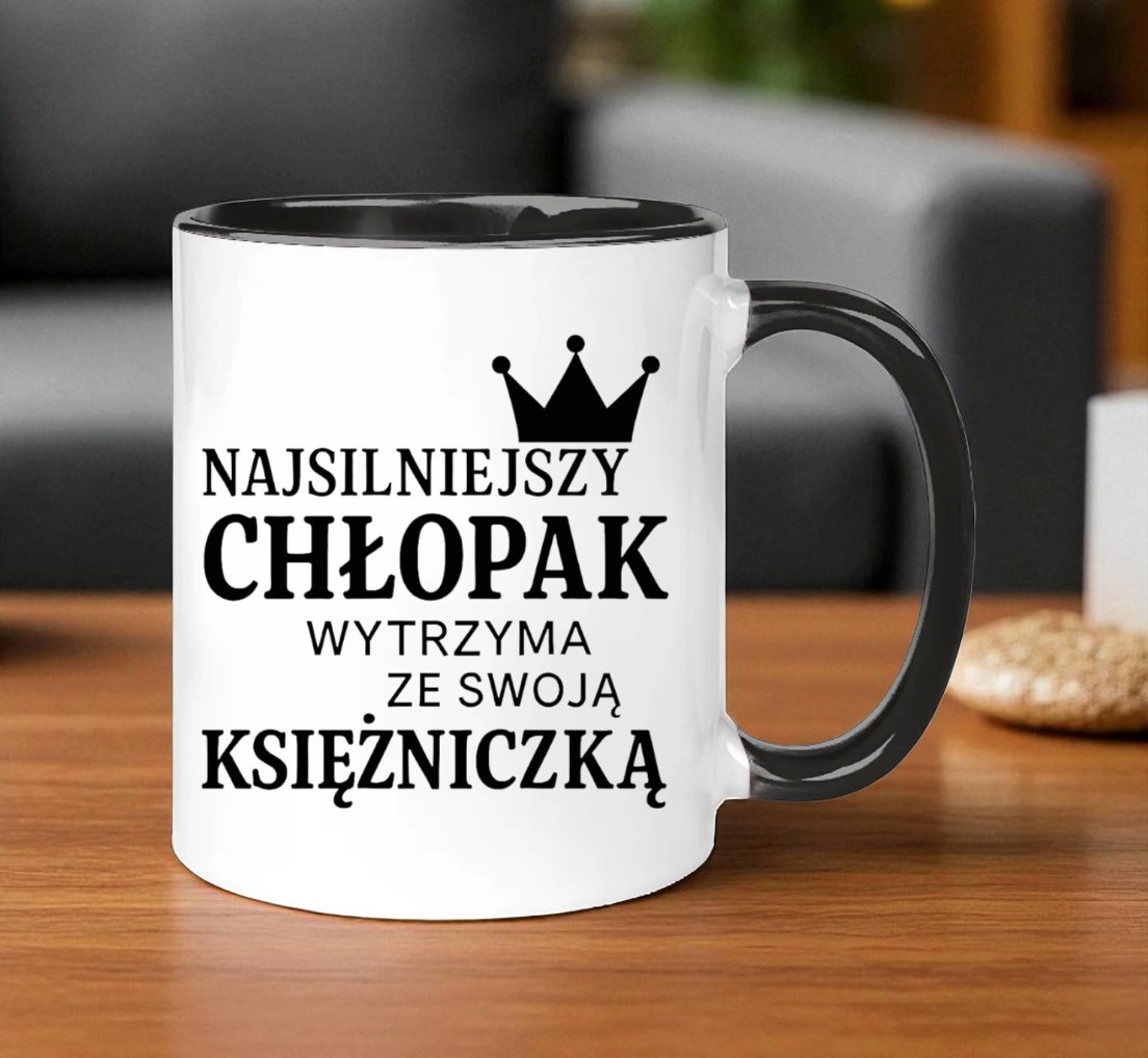 Kubek z nadrukiem prezent Dzień CHŁOPAKA dla kolegi urodziny różne wzory