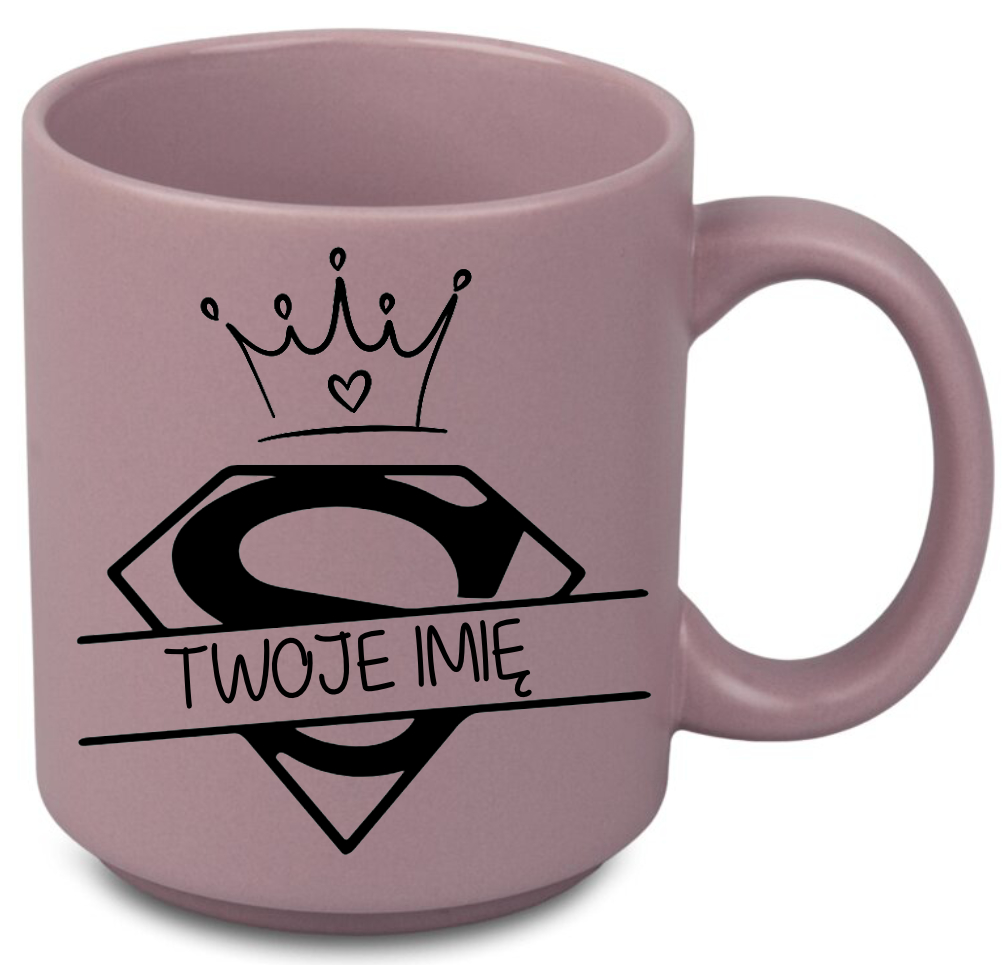 KUBEK PREZENT DLA DZIEWCZYNY KOLEŻANKI Z IMIENIEM URODZINY DZIEŃ KOBIET
