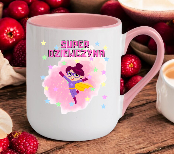 KUBEK Z NADRUKIEM PREZENT DLA KOLEŻANKI DZIEWCZYNY ŻONY MAMY DZIEŃ KOBIET